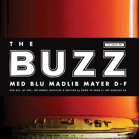 Medaphoar (Med), Blu (Rap), Madlib, Mayer Hawthorne & Dam Funk - Buzz EP 12" Maxi