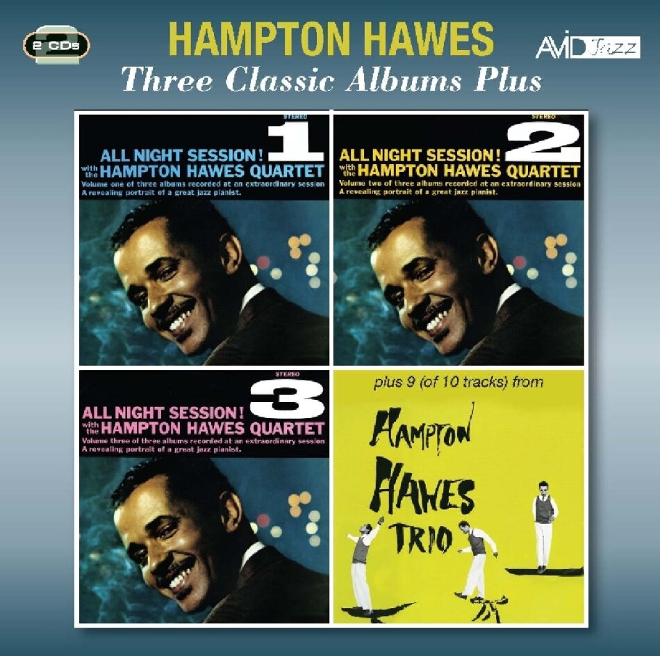 Hampton Hawes - 3 Classic Albums Plus 2 CD