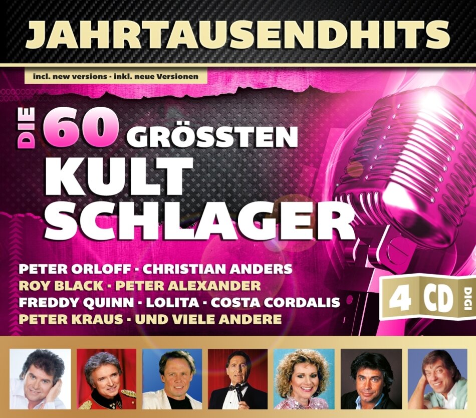 Die 60 Größten Kultschlager - Various - Jahrtausendhits 4 CD