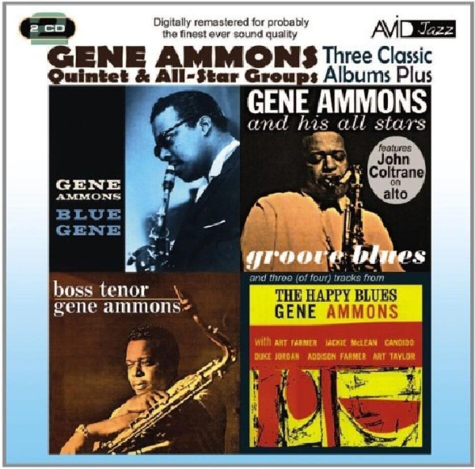 Gene Ammons - Three Classic Albums Plus 2 CDs