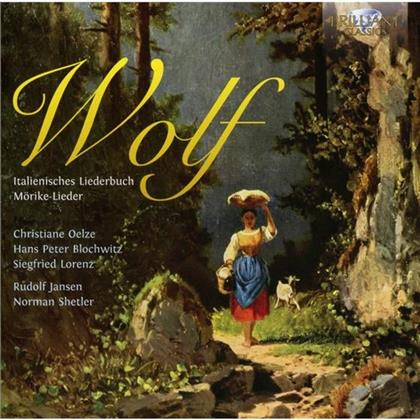 Hugo Wolf (1860-1903), Christiane Oelze, Hans Peter Blochwitz, Siegfried Lorenz, Rudolf Jansen, &hellip; - Italienisches Liederbuch / M&ouml;rike Lieder (2 CDs)