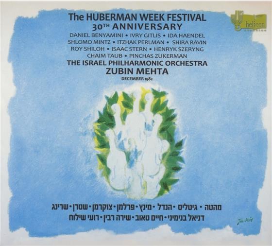 Zubin Mehta & The Israel Philharmonic Orchestra - Hubermann Week Festival 4 CDs