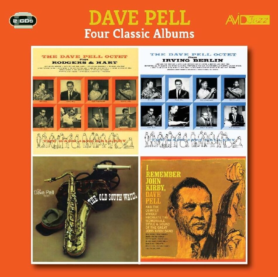 Dave Pell - Four Classic Albums 2 CDs