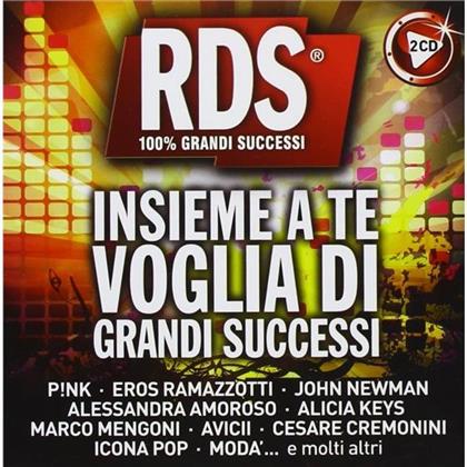 RDS 100% Grandi Successi - Various - Insieme A Te Voglia Di Grandi Successi (2 CD)