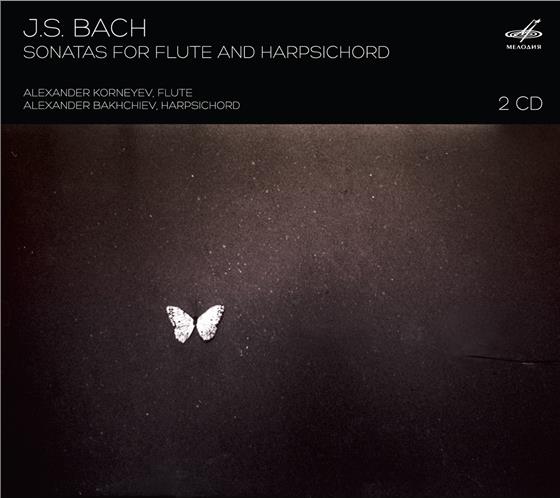 Johann Sebastian Bach (1685-1750), Alexander Korneyev & Alexander Bakhchiev - Sonatas For Flute And Harpischord 2 CDs