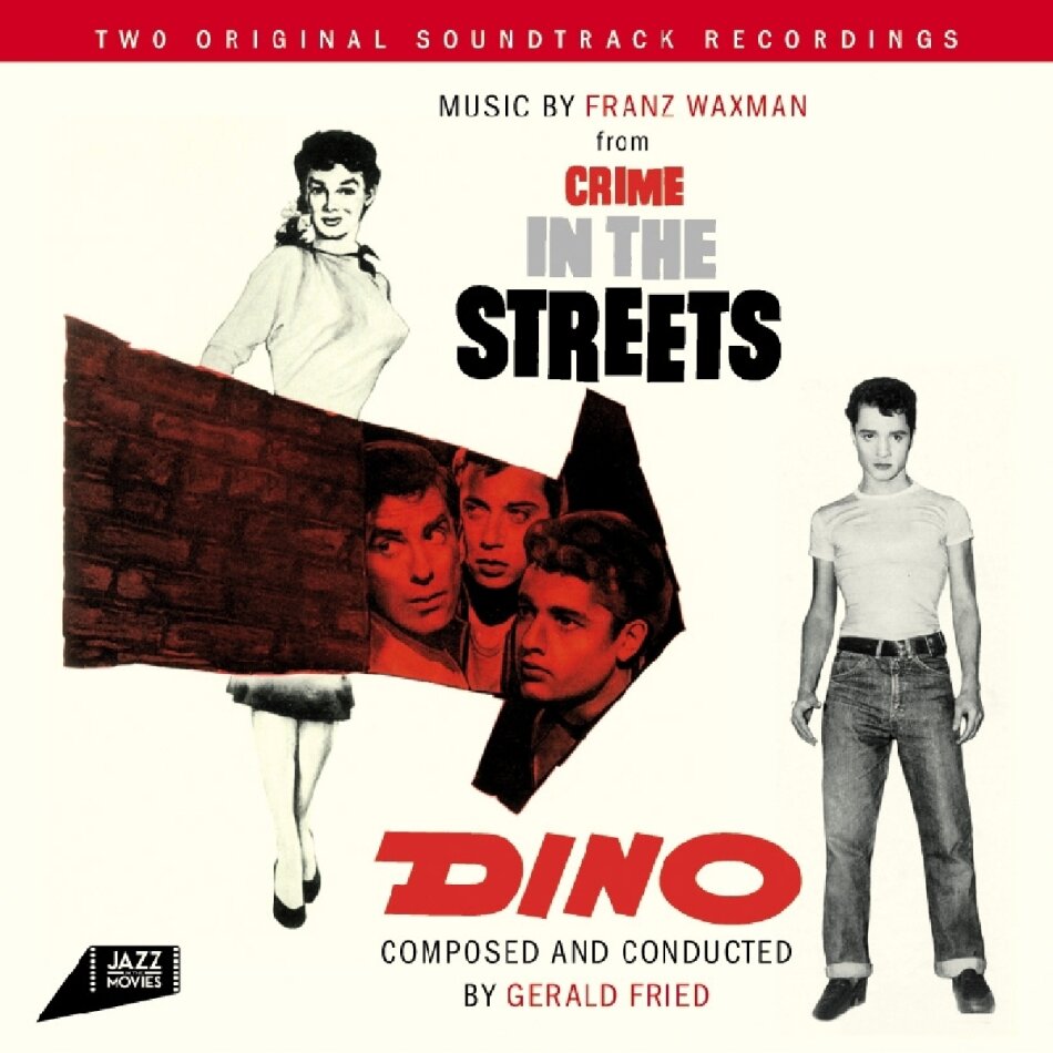 Franz Waxman (1906 - 1967) & Gerald Fried - Crime In The Streets & Dino - OST CD