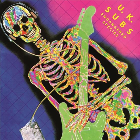 U.K. Subs - Endangered - Limited Reissue - Clear Vinyl LP