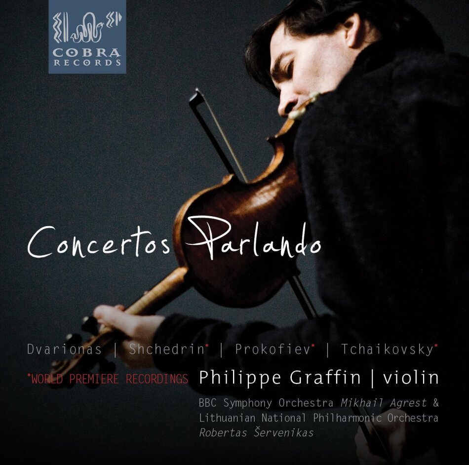 Dvarionas, Rodion Shchedrin, Serge Prokofieff (1891-1953), Peter Iljitsch Tschaikowsky (1840-1893), … - Concertos Parlando - World Premiere Recordings