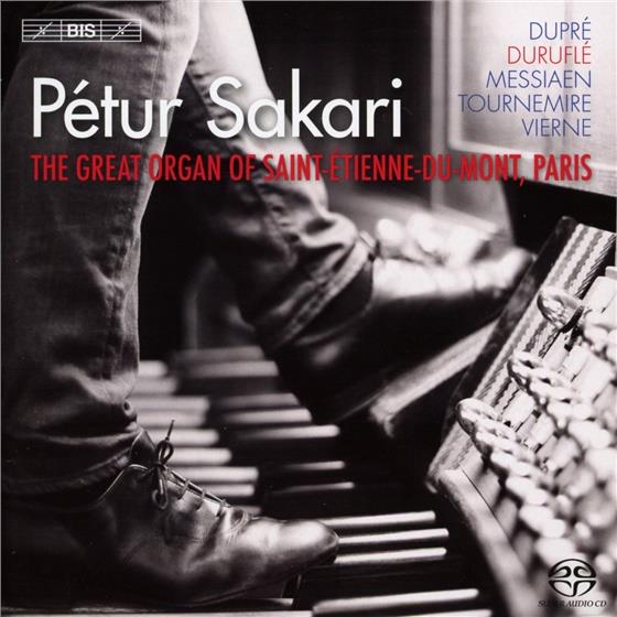 Charles Tournemire (1870 - 1939), Louis Vierne (1870-1937), Olivier Messiaen (1908-1992), Marcel Dupre (1886 - 1971), Petur Sakari, … - Orgelmusik SACD