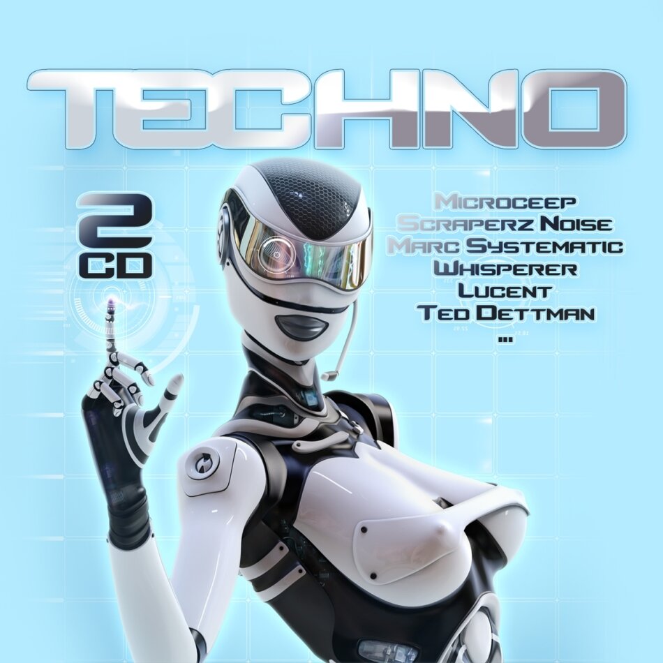 Techno - Various - Zyx Records 2 CD