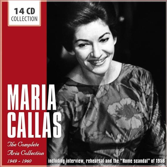 Maria Callas - Complete Aria Collection 1949-1960 - Including Interview, Rehearsal & the Rome Scandal of 1958 14 CD