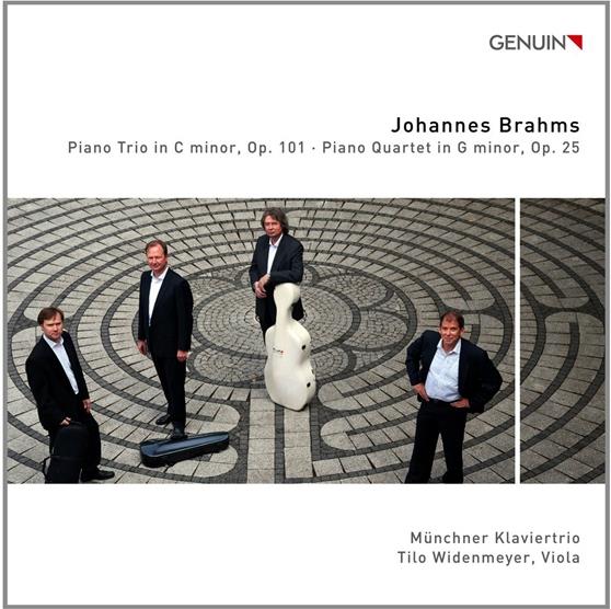 Münchner Klaviertrio, Johannes Brahms (1833-1897) & Tilo Widenmeyer - Piano Trio In C Minor, Op. 101 & Piano Quartet in G minor, op. 25