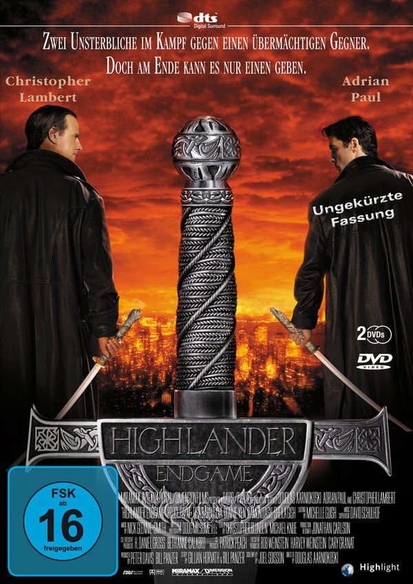 Highlander - Endgame (2000) 2 DVDs