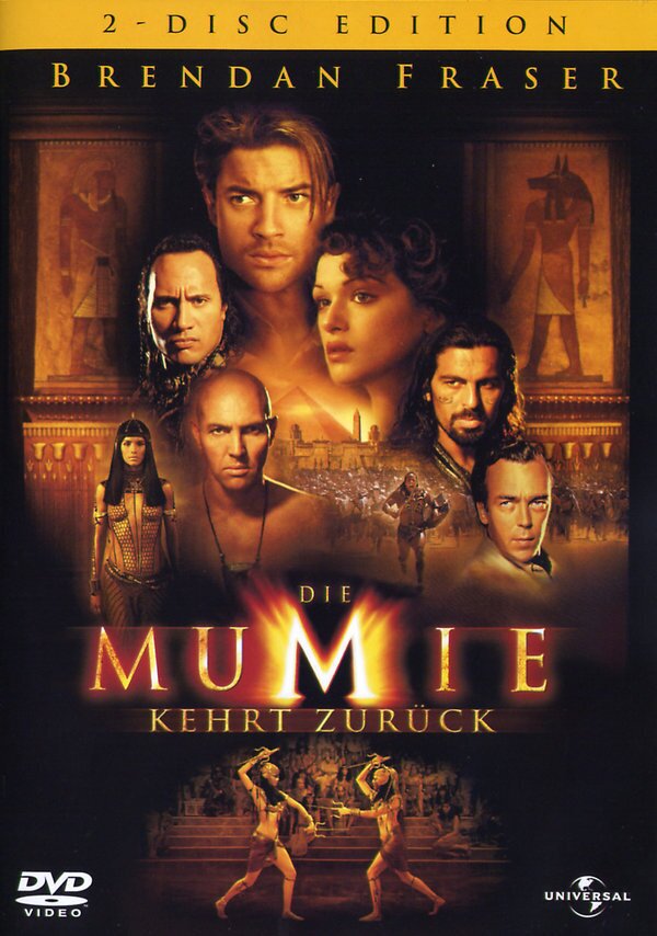 Die Mumie 2 - Die Mumie kehrt zurück (2001) 2 DVDs