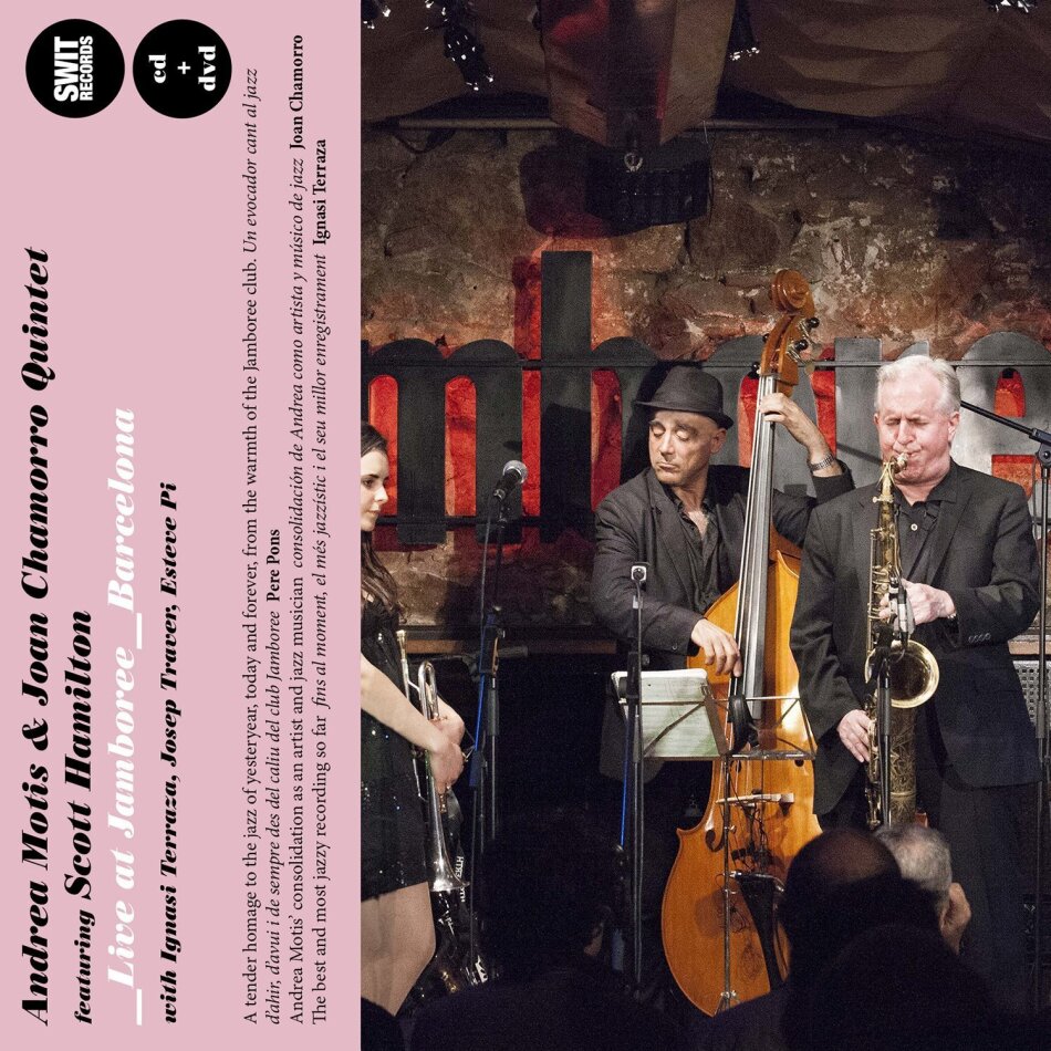 Andrea Motis - Live At The Jamboree CD + DVD