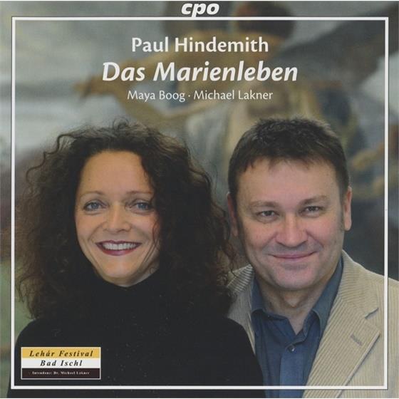Paul Hindemith (1895-1963), Maya Boog & Michael Lakner - Marienleben Op. 27, Poeme nach Rainer Maria Rilke