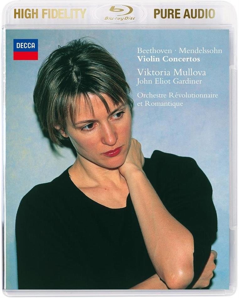Ludwig van Beethoven (1770-1827), Felix Mendelssohn-Bartholdy (1809-1847), Sir John Eliot Gardiner & Victoria Mullova - Violin Concertos - Pure Audio - Bluray Only!