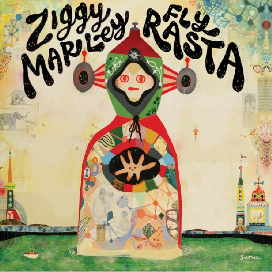 Ziggy Marley - Fly Rasta LP + CD