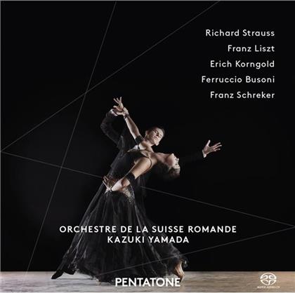 Richard Strauss (1864-1949), Franz Liszt (1811-1886), Erich Wolfgang Korngold (1897-1957), Ferruccio Busoni (1866-1924), &hellip; - Dance Music Vol. 2 (Hybrid SACD)