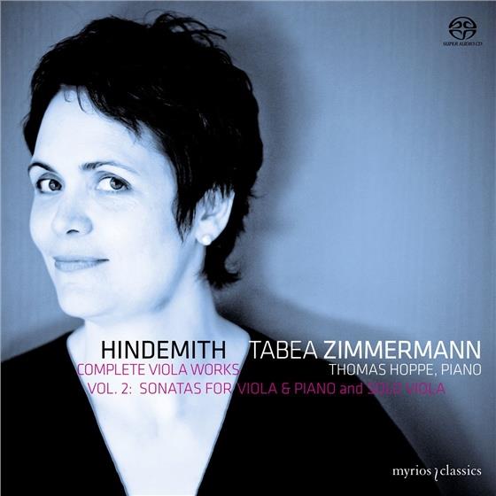 Paul Hindemith (1895-1963), Tabea Zimmermann & Thomas Hoppe - Complete Viola Works - Volume 2: Sonatas For Viola & Piano And Solo Viola 2 Hybrid SACDs