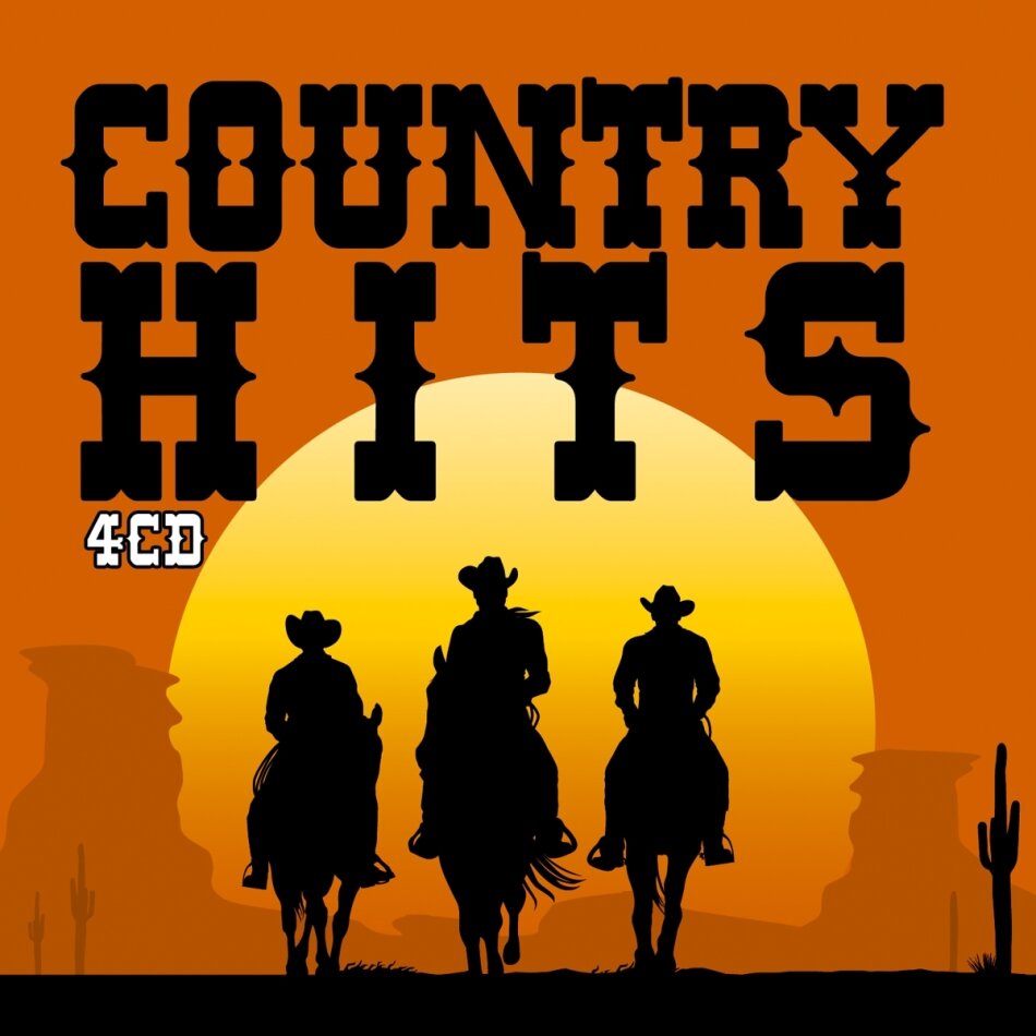 Country Hits - Various - ZYX 4 CDs