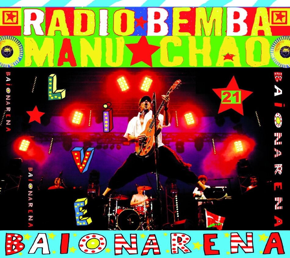 Manu Chao - Baionarena 2 CDs + DVD