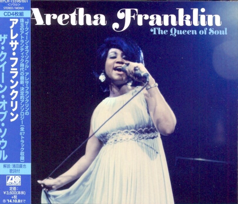 Aretha Franklin - Queen Of Soul Japan Edition, 4 CDs
