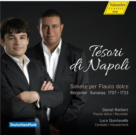 Johann Adolf Hasse (1699-1783), Leonardo Leo (1694-1744), Nicola Fiorenza (c.1700-1764), Giovanni Antonio Piani, Franco Sarti, … - Tesori Di Napoli - Virtuoso Sonatas For Recorder 1707-1733