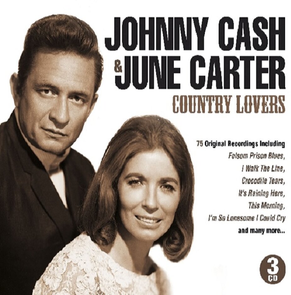Johnny Cash & June Carter - Country Lovers 3 CDs