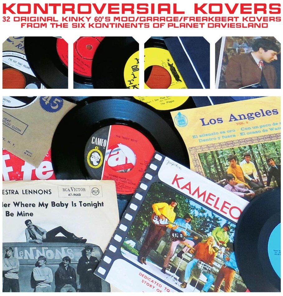 Kontroversial Kovers: 32 Kinky 60's Mod - Various Colored, 2 LPs