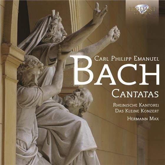 Das kleine Konzert, Rheinische Kantorei, Carl Philipp Emanuel Bach (1714-1788) & Hermann Max - Kantaten - Cantatas 2 CD