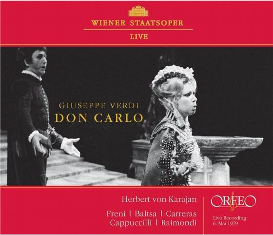 Mirella Freni, Agnes Baltsa, José Carreras, Piero Cappuccilli, … - Don Carlo - Live Recording 6. Mai 1979 3 CD