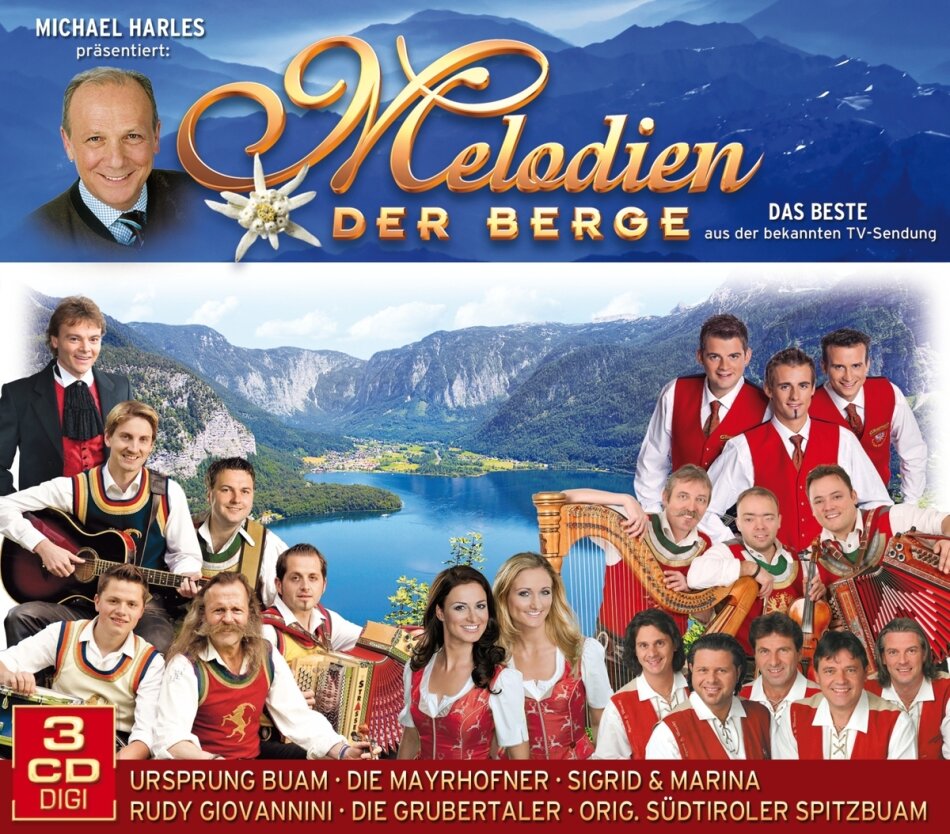 Melodien Der Berge - Das Beste 3 CDs