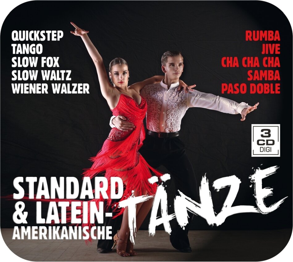 Standard- & Lateinamerikanische Tänze 3 CDs