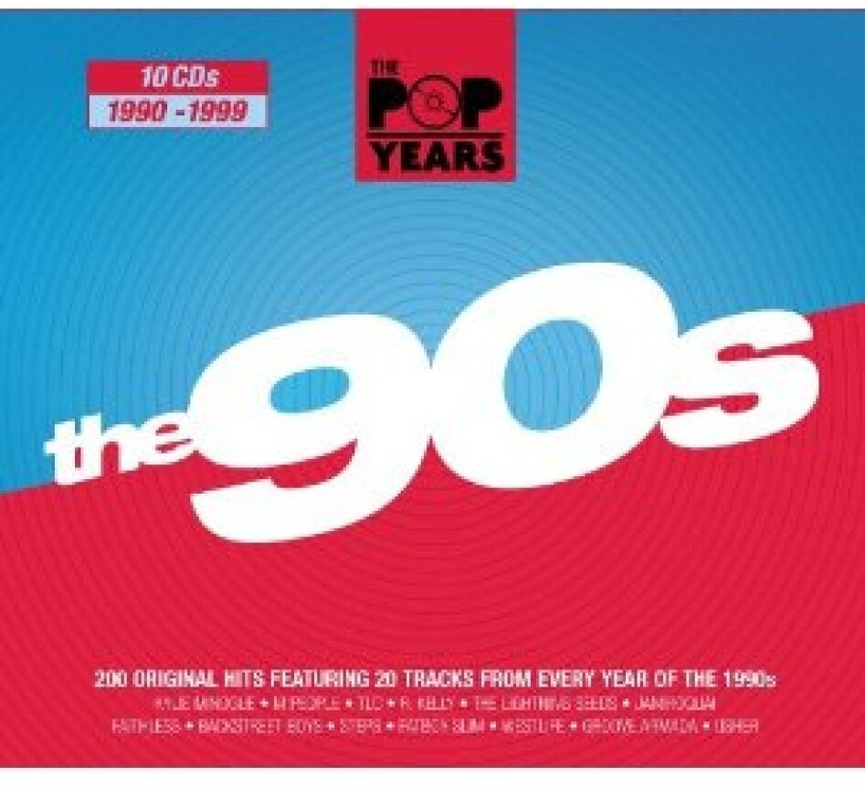 Pop Years - 1990-1999 10 CDs