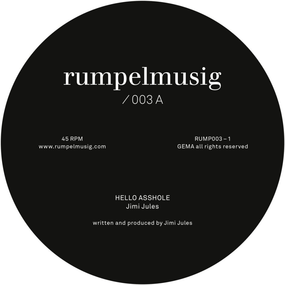 Jimi Jules & Kalabrese - Hello Asshole / Kafi Lied LP