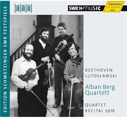 Alban Berg Quartett, Ludwig van Beethoven (1770-1827) & Witold Lutoslawski (1913-1994) - Quartet Recital 1978