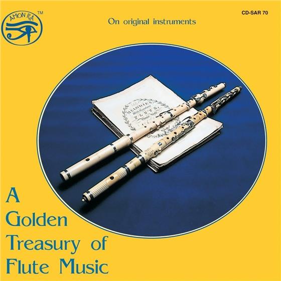 Johann Sebastian Bach (1685-1750), Franz Schubert (1797-1828), Carl Maria von Weber (1786-1826), Georg Friedrich Händel (1685-1759), … - A Golden Treasury Of Flute Music