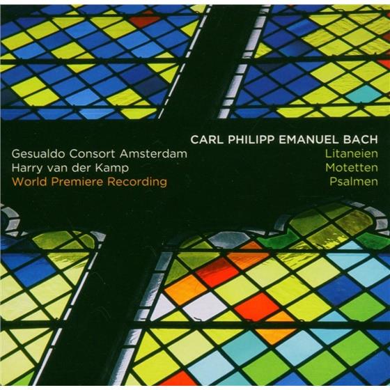 Gesualdo Consort Amsterdam, Carl Philipp Emanuel Bach (1714-1788) & Harry van der Kamp - Litaneien, Motetten, Psalmen 2 CDs