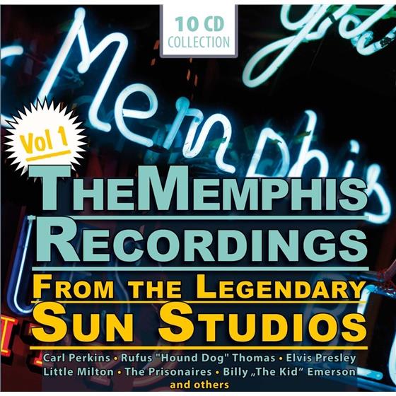 Memphis Recordings - Vol. 1 10 CD