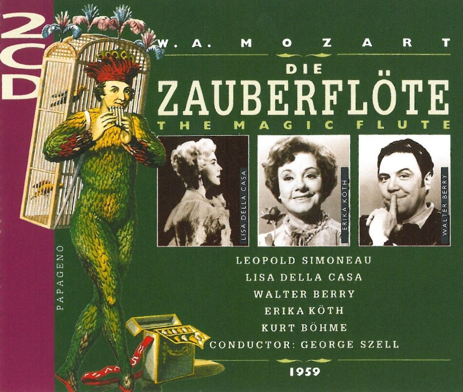 Léopold Simoneau, Lisa Della Casa, Walter Berry, Erika Köth, … - Zauberfloete - 1959 2 CD