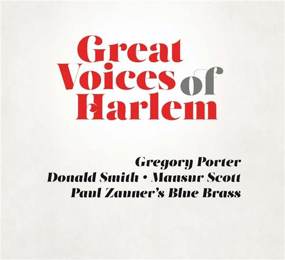 Gregory Porter, Donald Smith, Mansur Scott & Paul Zauner's Blue Brass - Great Voices Of Harlem Digipack