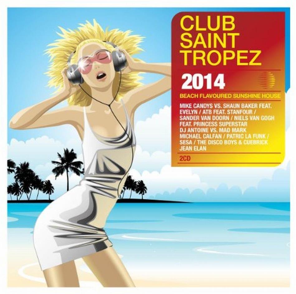 Club Saint Tropez 2014 2 CDs