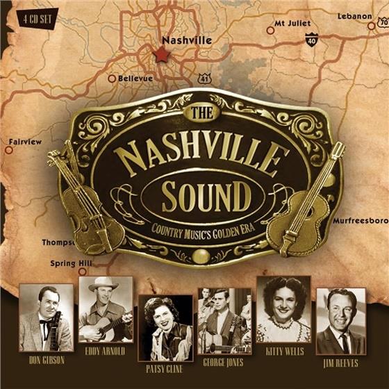 Nashville Sound - Various - Country Music's Golden Era 4 CDs