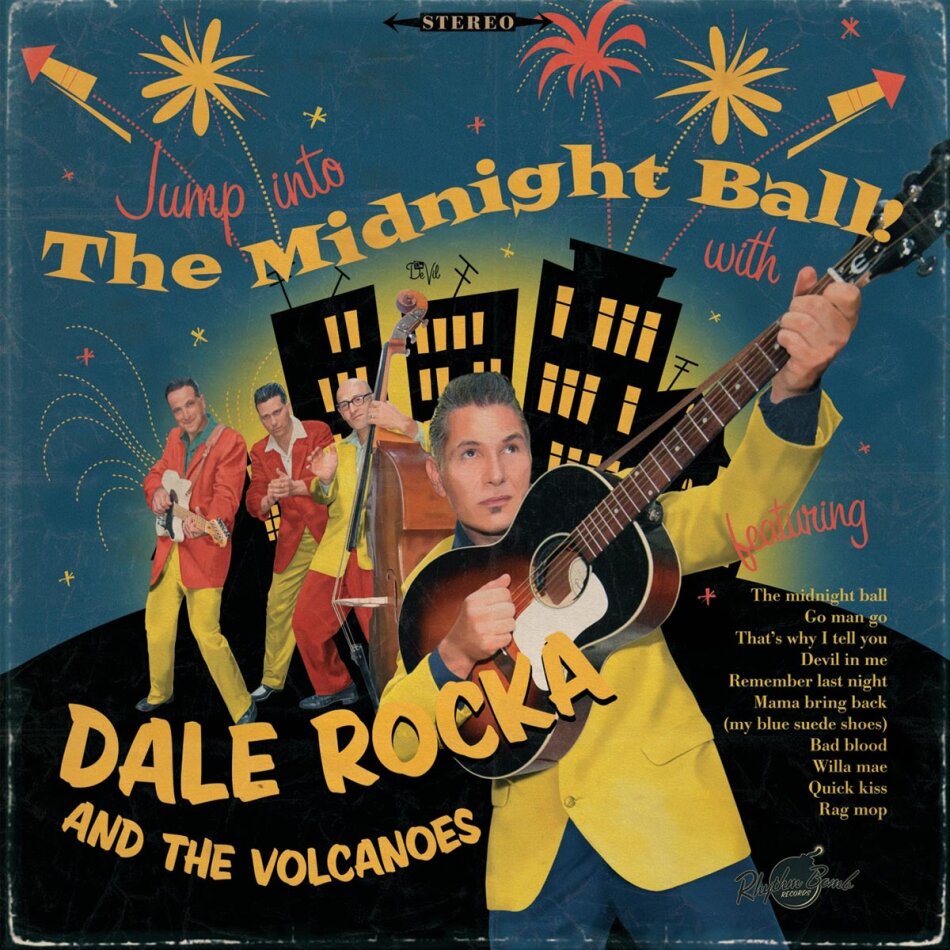 Rocka, Dale & Volcanoes - Midnight Ball - 10 Inch Vinyl 10" Maxi
