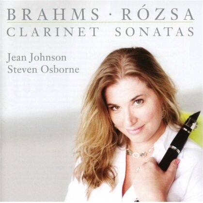Johannes Brahms (1833-1897), Jean Johnson & Steven Osborne - Rozsa Clarinet Sonatas