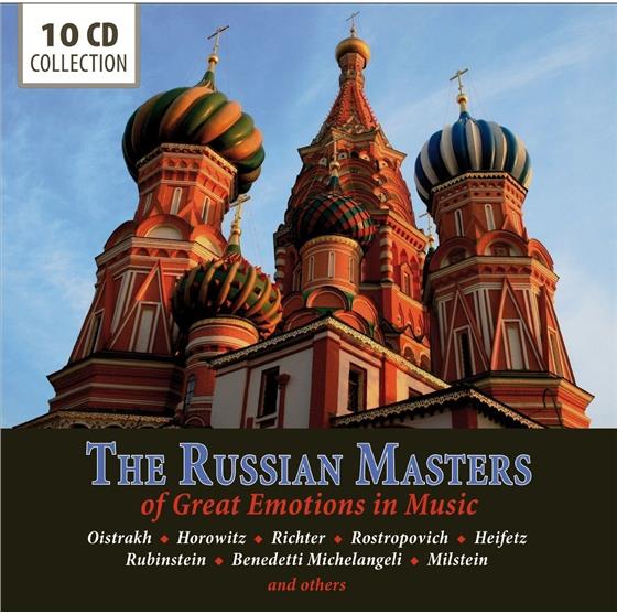 Vladimir Horowitz, Sviatoslav Richter, Jascha Heifetz, Arthur Rubinstein & Nathan Milstein - Russian Masters 10 CDs