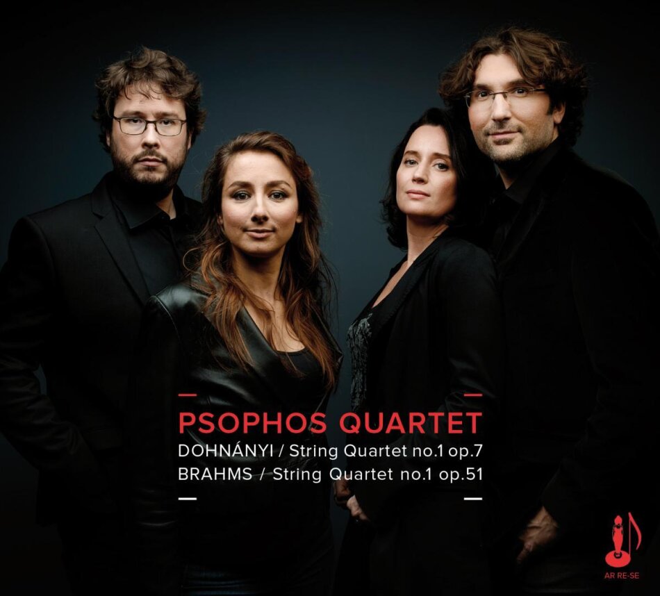 Psophos Quartet, Dohnanyi & Johannes Brahms (1833-1897) - String Quartet No.1 in A major op. 7 / String Quartet No.1 C minor op.51