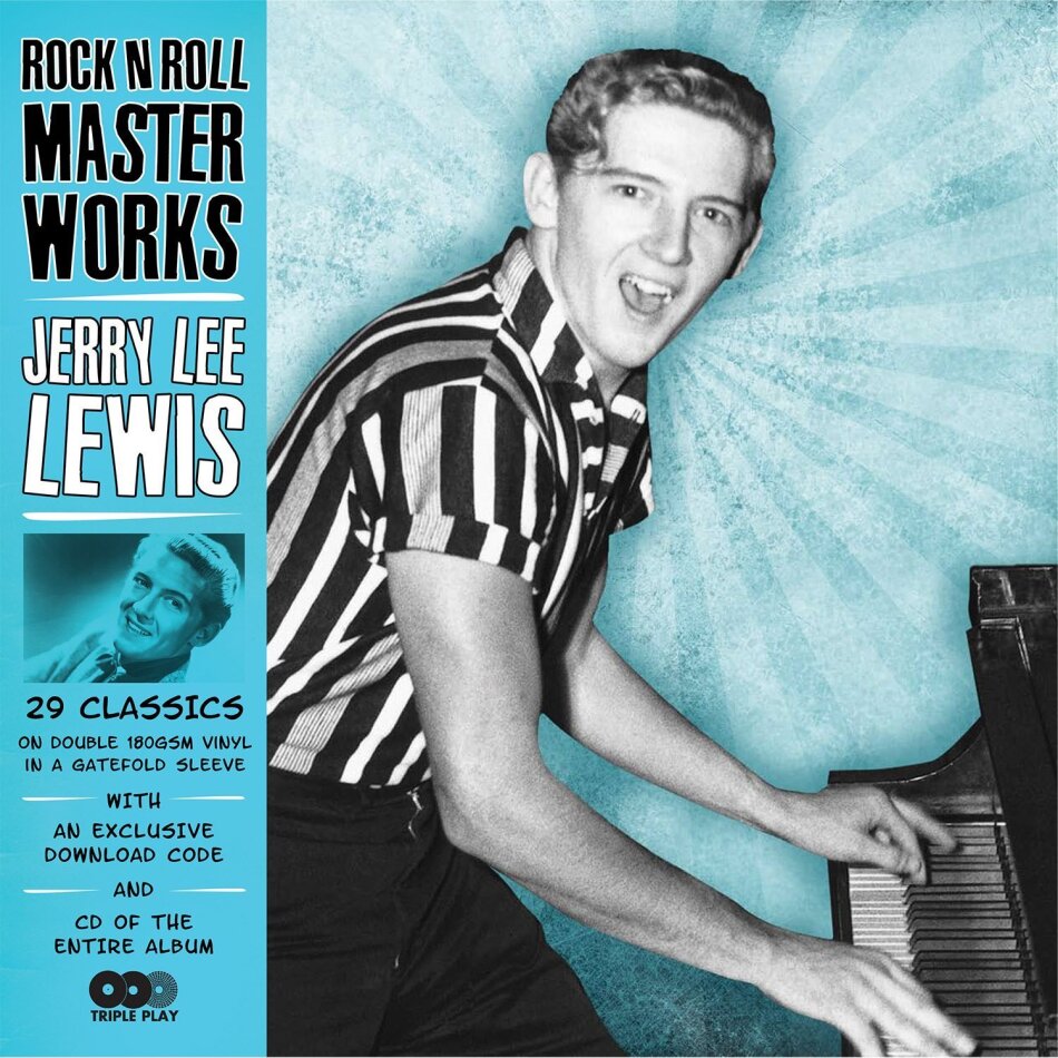 Jerry Lee Lewis - Rock'n'Roll Masterworks 2 LP + CD + Digital Copy