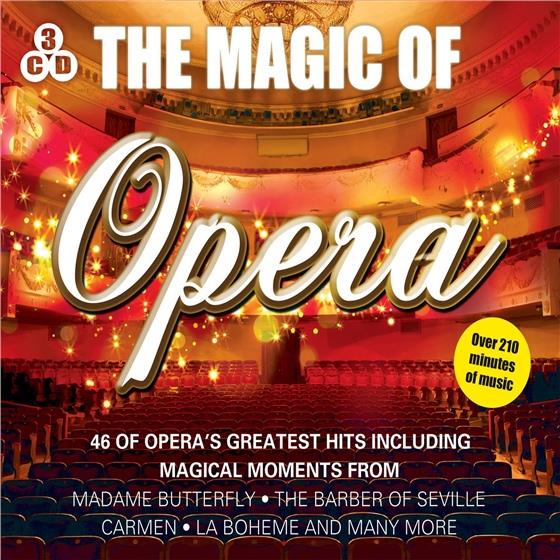 Various Artists - 2 Cds - Magic Of Opera - 46 of Opera's Greatest Hits 3 CD